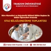Büro Hizmetleri ve Sekreterlik Bölümü Bölüm Başkanı ile Bölüm Öğrencileri Arasında STAJ BİLGİLENDİRME TOPLANTISI, 19 Şubat 2026 Perşembe  | 11.30, BBD Z06 Nolu Sınıf