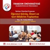 “Öğrenci Görüş, Öneri ve Geri Bildirim Toplantısı”  Doç . Dr. Fatma KOLCU Yönetim ve Organizasyon Bölümü Bölüm Başkanı Tarih 24.02.2026 Saat 11.30 Yer BCD 203