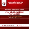 Yönetim ve Organizasyon Bölümü Staj Bilgilendirme Toplantısı 3 Mart 2026 Salı 11.15; BCL 103 Bilgisayar Laboratuvarı