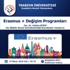 Erasmus + Değişim Programları Semineri: 14 Nisan 2026 10.30 Beşikdüzü MYO Konferans Salonu