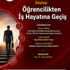 SÖYLEŞİ; Öğrencilikten İş Hayatına Geçiş, 27 Nisan 2026 Pazartesi 14.00, İ. Doğu Gözaçan Konferans Salonu